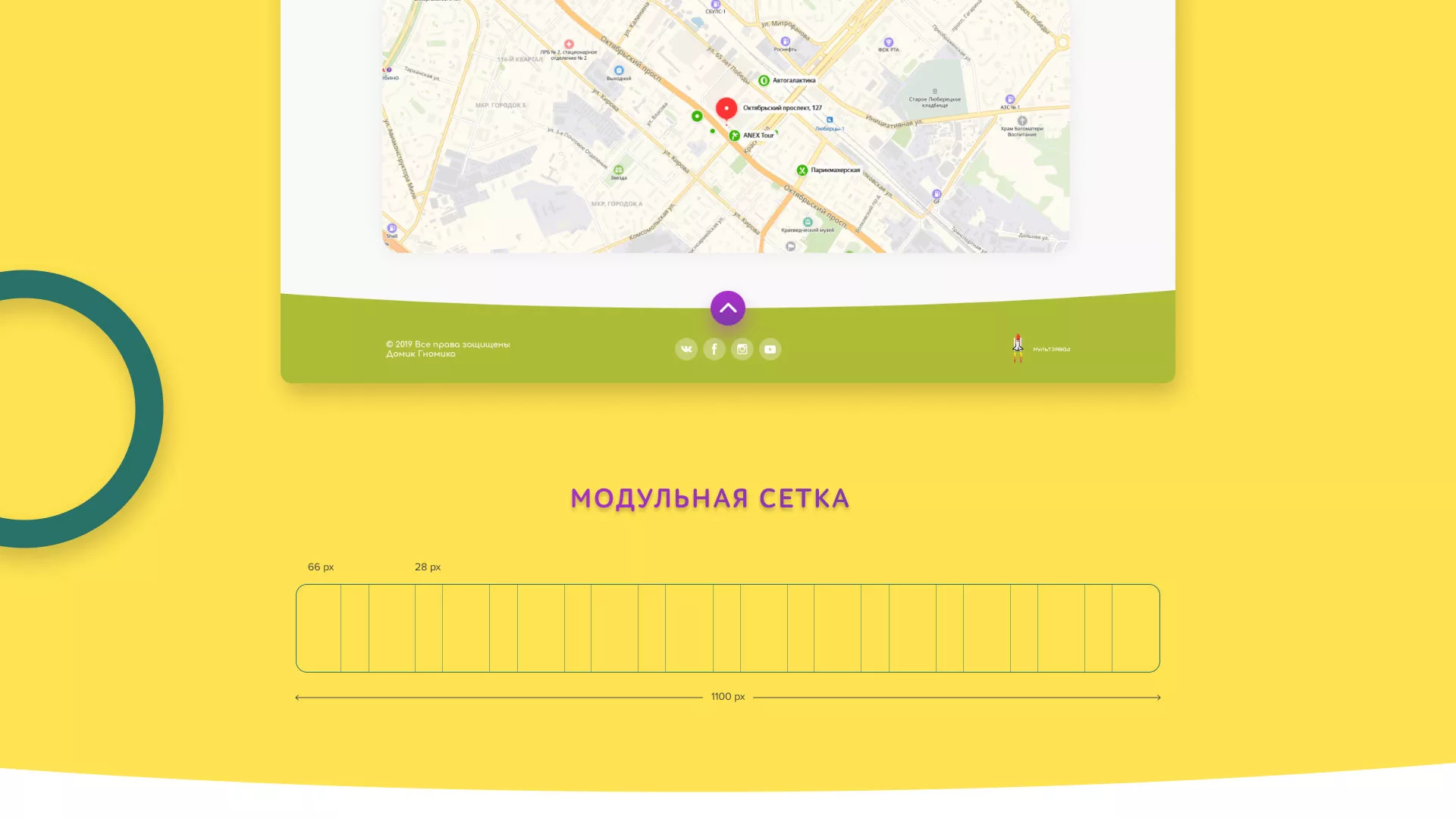 Разработка сайта детского активити-клуба «Домик гномика» в Лахденпохье