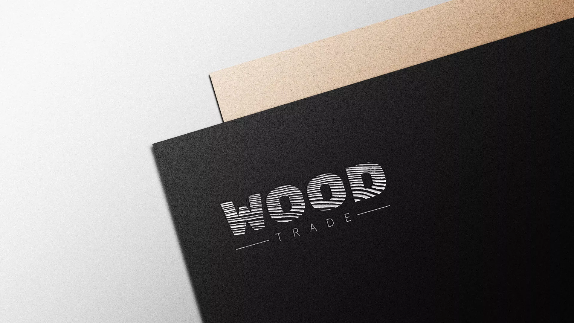 Разработка логотипа для компании «Wood Trade» в Лахденпохье