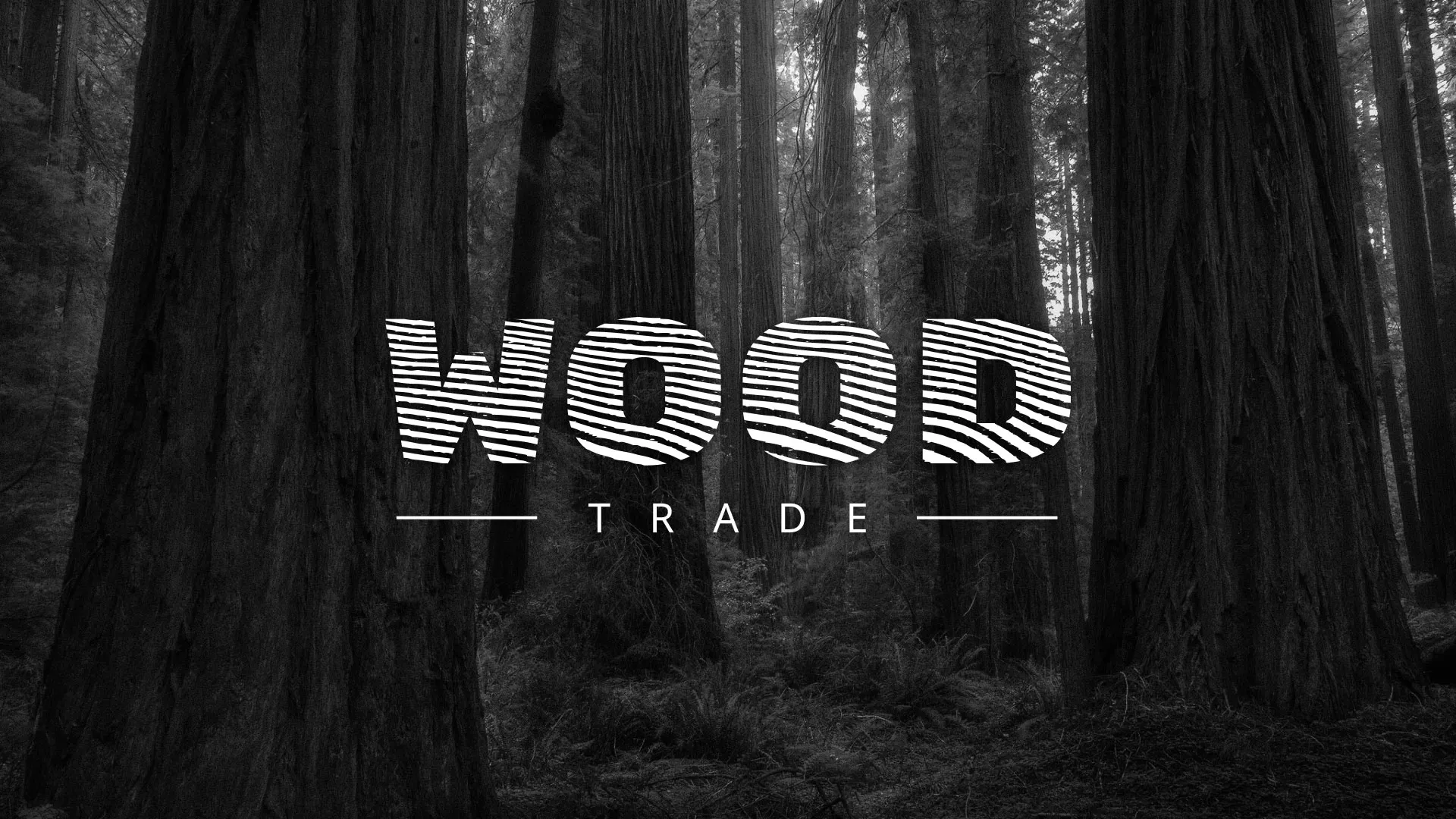 Разработка логотипа для компании «Wood Trade» в Лахденпохье