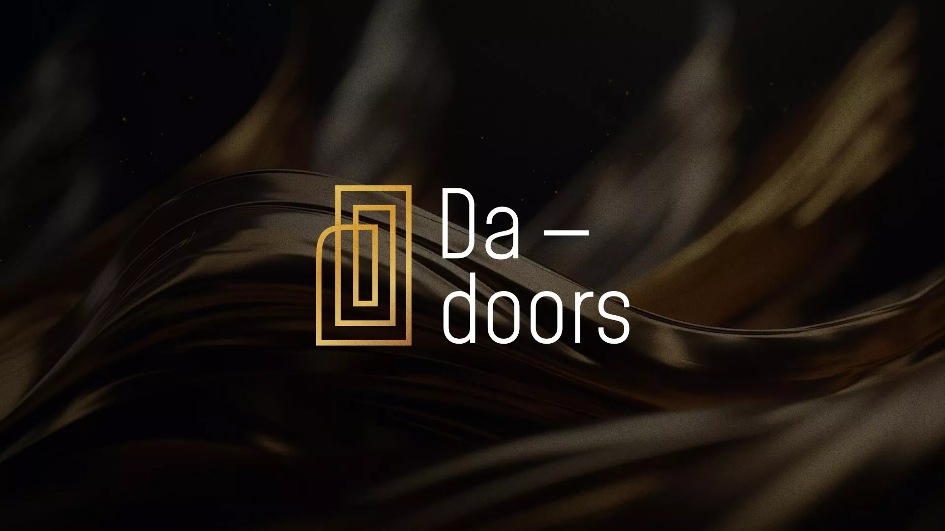 Разработка логотипа для компании «DA-DOORS» в Лахденпохье